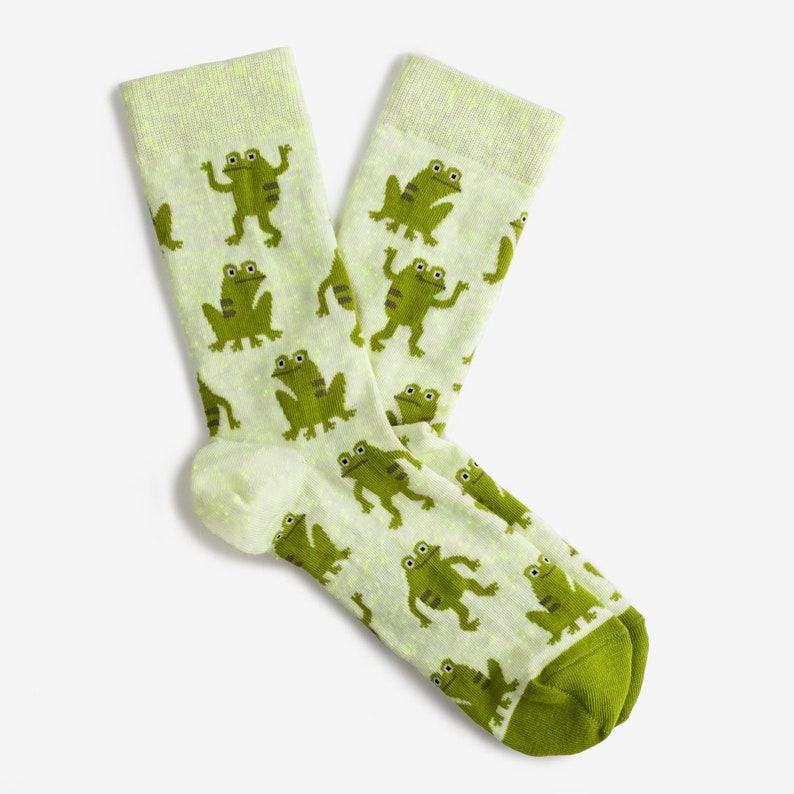 Marsh Frogs Socks Leap into Vibrant Comfort with Every Hop