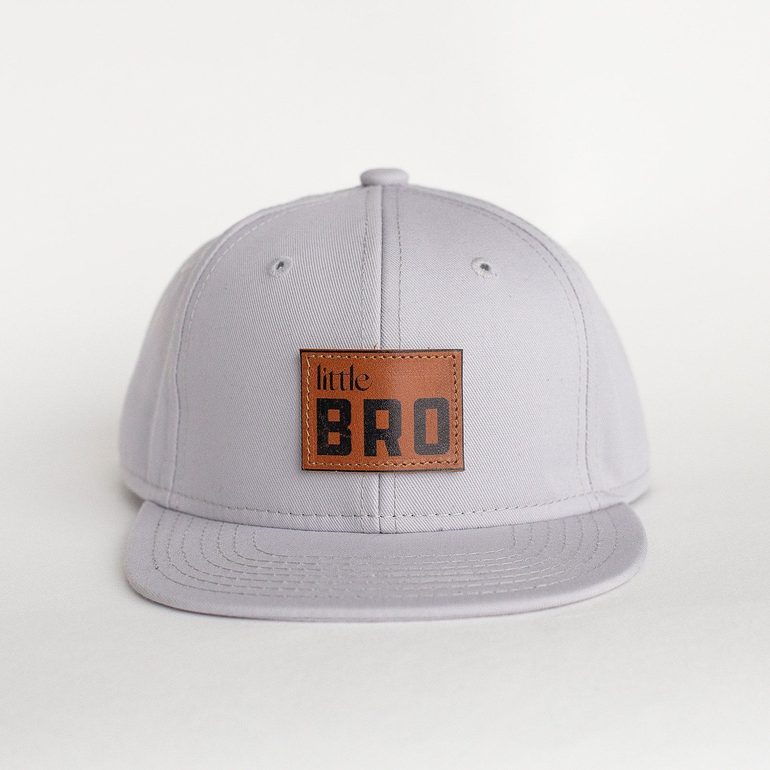 Matching Big Bro Little Bro Snapbacks Personalized Sibling Announcement Hats for Infants, Toddlers, and Kids