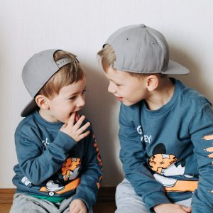 Matching Big Bro Little Bro Snapbacks Personalized Sibling Announcement Hats for Infants, Toddlers, and Kids