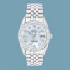 Men’s Rolex Oyster Perpetual DateJust Stainless Steel and Diamond Watch (Ref. 16030)