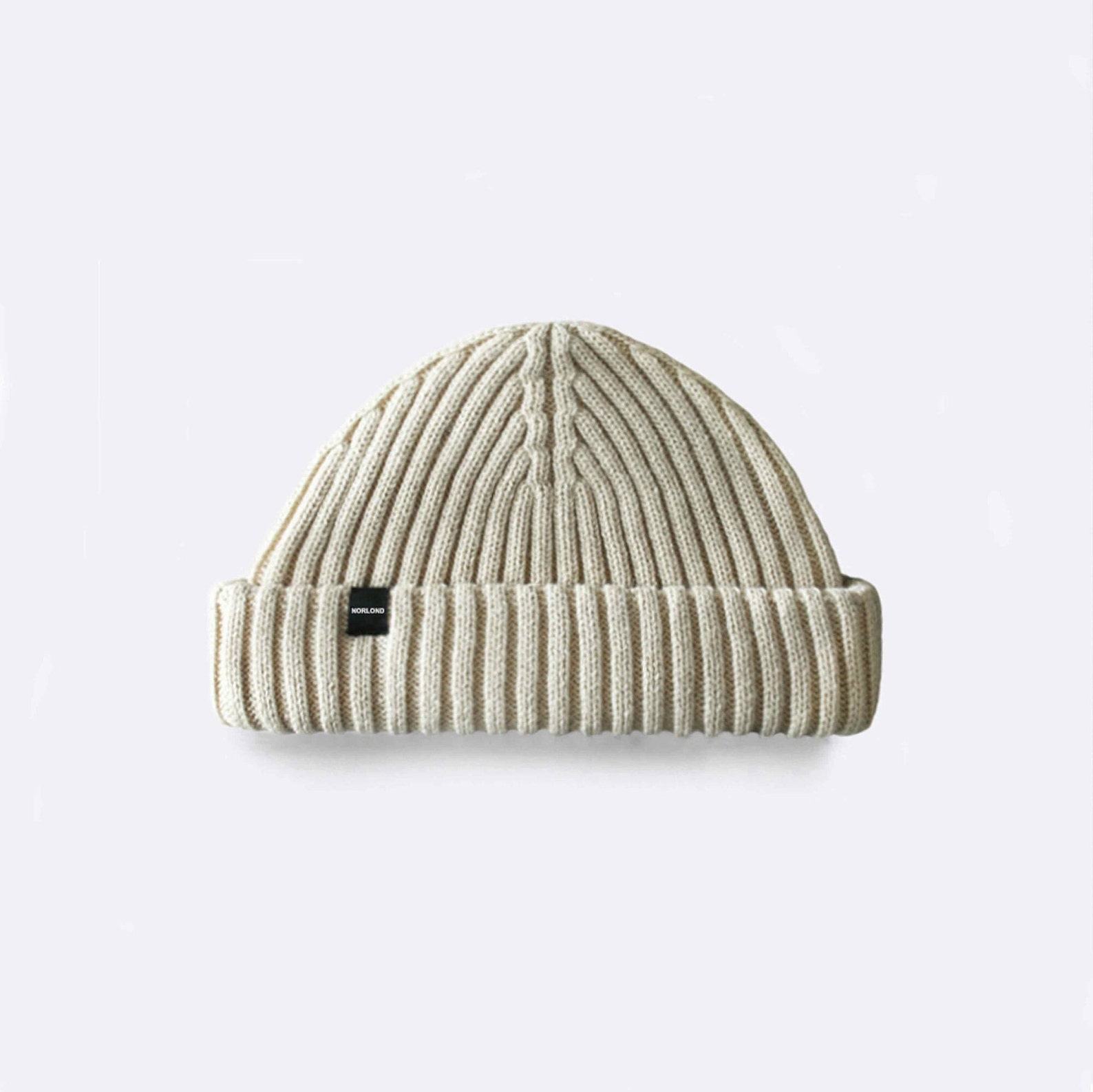 Merino Wool Army Green Fisherman Beanie Stay Warm and Stylish on Your Next Adventure
