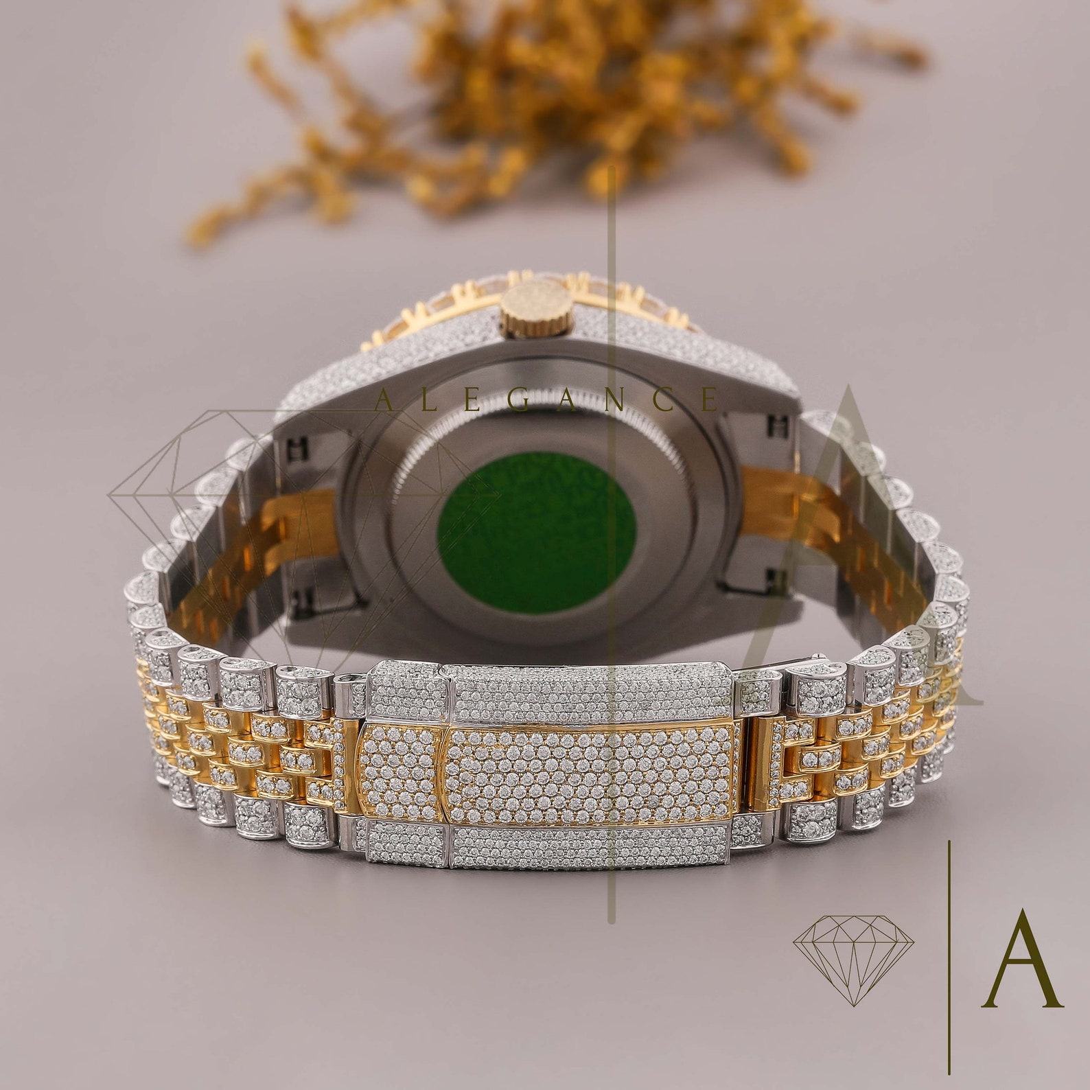 Mesmerizing Moissanite Masterpiece A Symphony of Radiance and Luxury