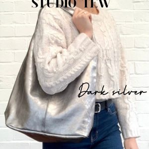 Metallic Leather Slouch Shoulder Bag A Shimmering Statement for Every Occasion