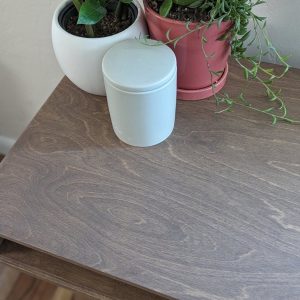 Mid-Century Modern Side Table – Boho End Table with