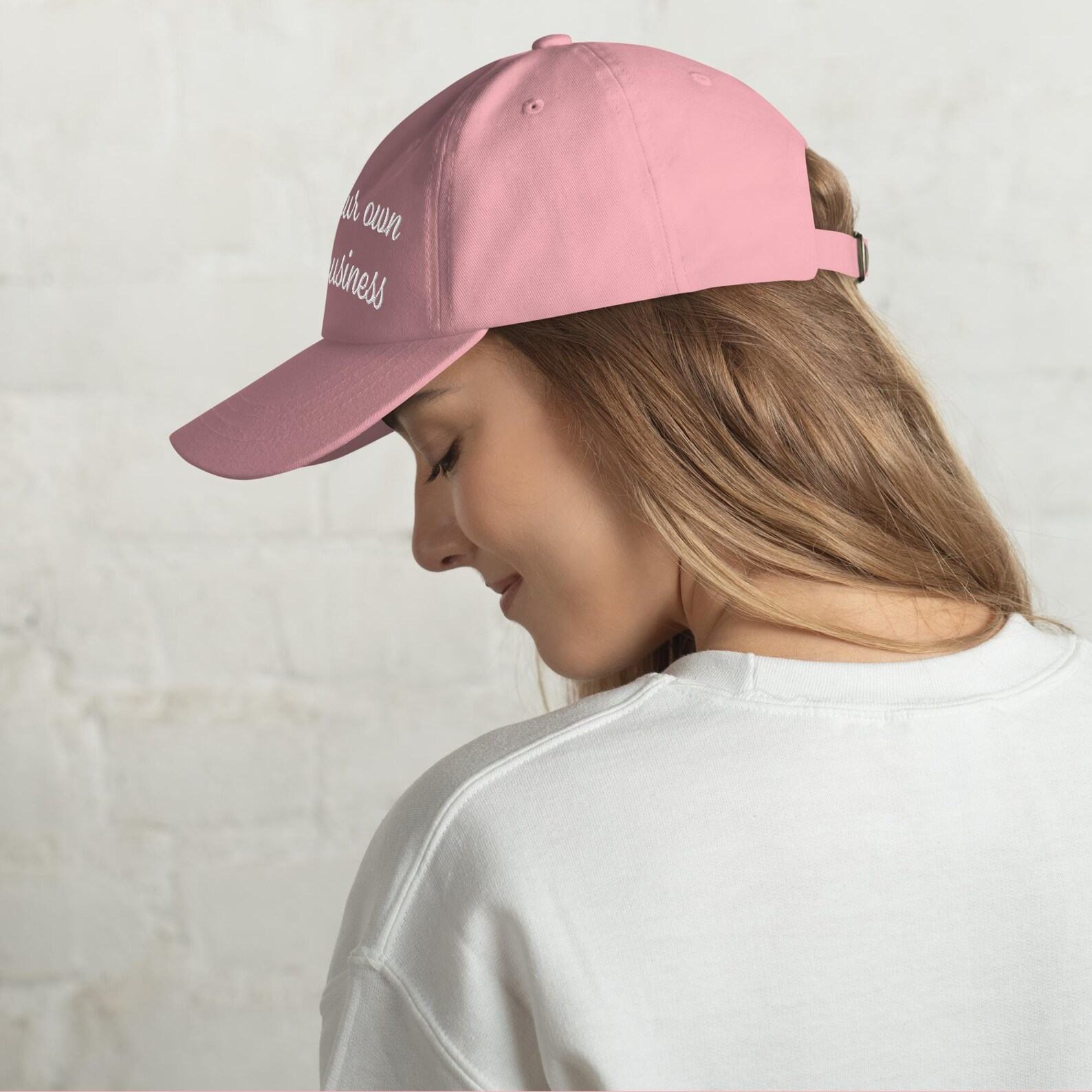 Mind Your Own Damn Business Embroidered Hat Feminist Item, Political Baseball Cap, Meme Hat, Vote Kamala Harris Hat, Election Hat
