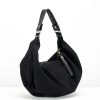 Mini Kallia The Perfect Everyday Bag for Women – Black Canvas Hobo Purse