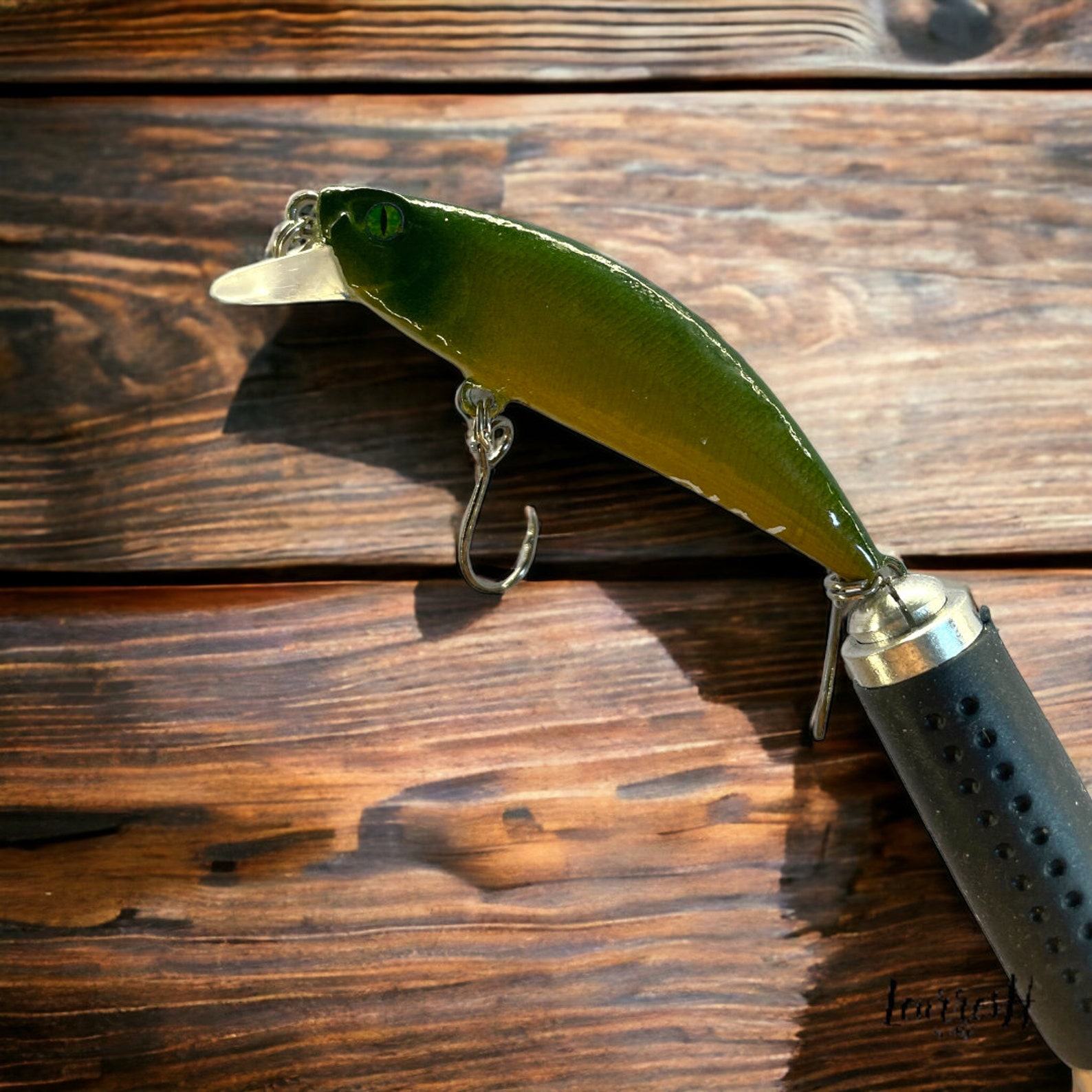 Minnow Kaki 2 Handcrafted Trout Enticer | Precision-Engineered Hard Lure