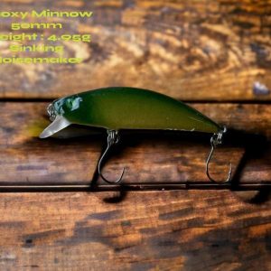 Minnow Kaki 2 Handcrafted Trout Enticer | Precision-Engineered Hard Lure