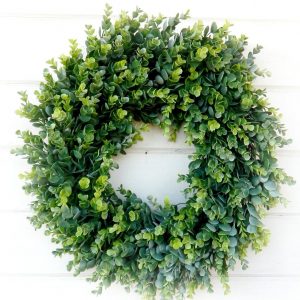Modern Farmhouse Eucalyptus Greenery Wreath Bring Nature’s Charm to Your Abode