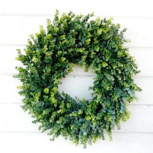 Modern Farmhouse Eucalyptus Greenery Wreath Bring Nature’s Charm to Your Abode