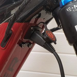 Mondraker Charging Port Cover Enhance Your Ride with Vibrant Protection
