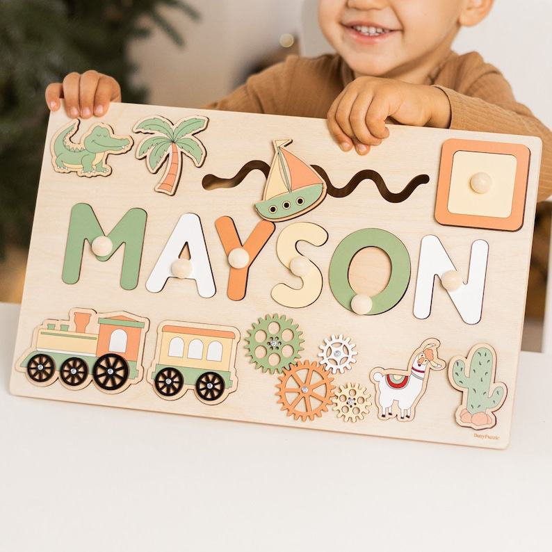 Montessori Busy Board Sensory Exploration and Development for Toddlers