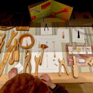 Montessori Tools Learning Pack Printable Flashcards, Three-Part Cards, and Matching Activities for Toddlers