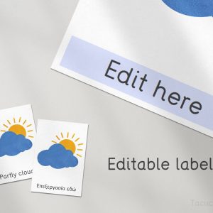 Montessori Weather Cards Explore the Wonders of Nature with Interactive Flashcards