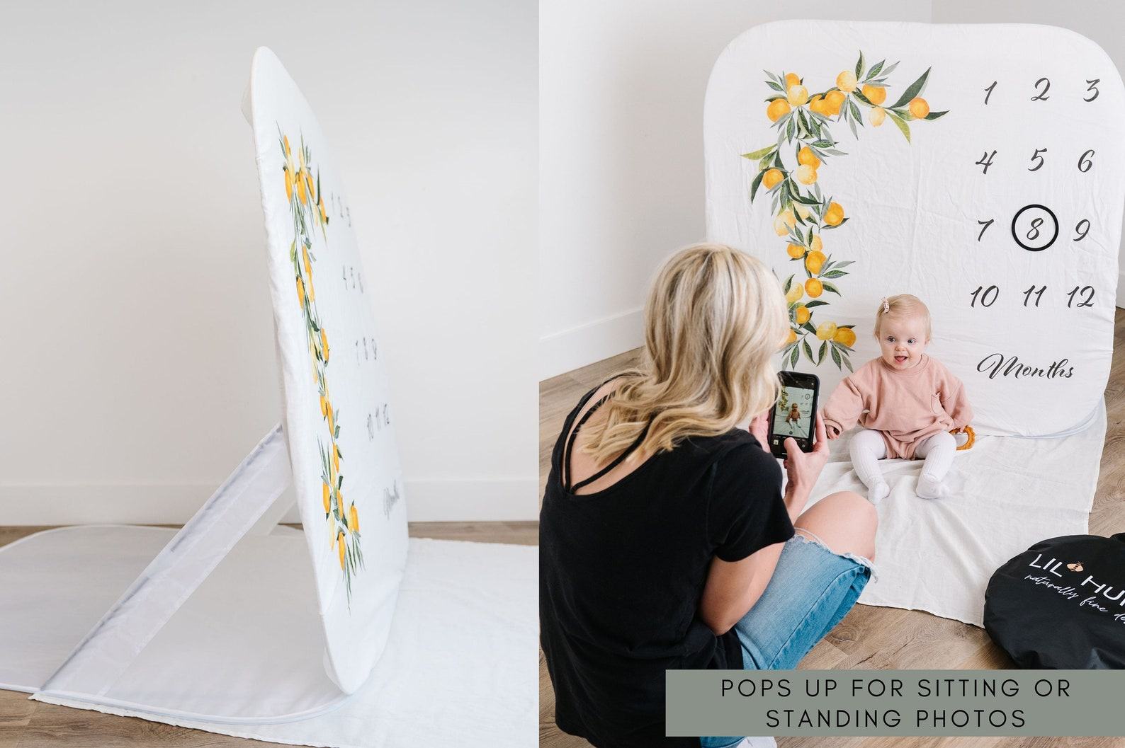 Monthly Milestone Baby Blanket Capture Your Little One’s Growth Journey - Image 4