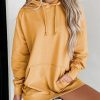 Mustard Yellow Raglan Hoodie A Timeless Fusion of Vintage and Modern