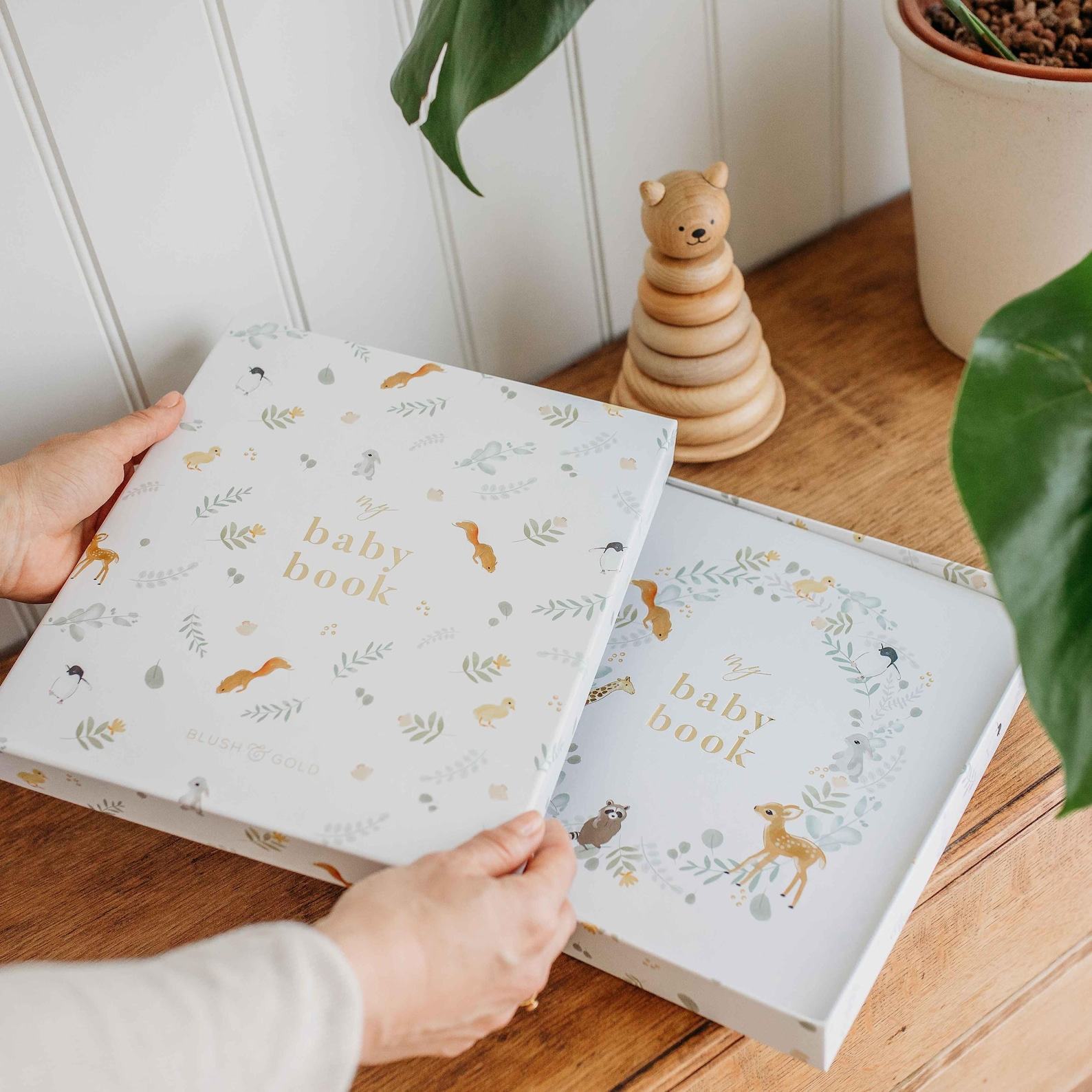 My Baby Book Animal Kingdom Adventure – Cherished Memories for Your Little Explorer