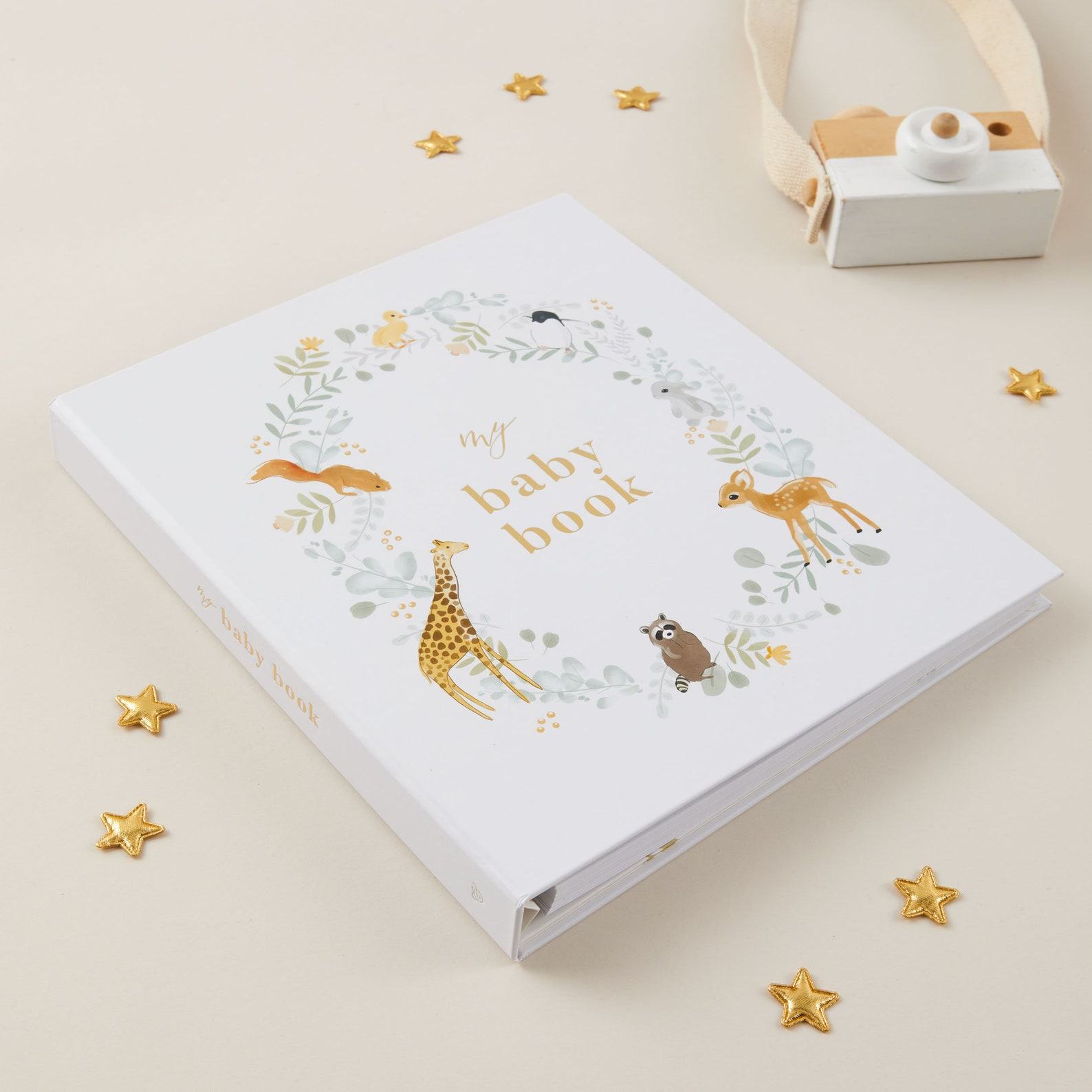 My Baby Book Animal Kingdom Adventure – Cherished Memories for Your Little Explorer