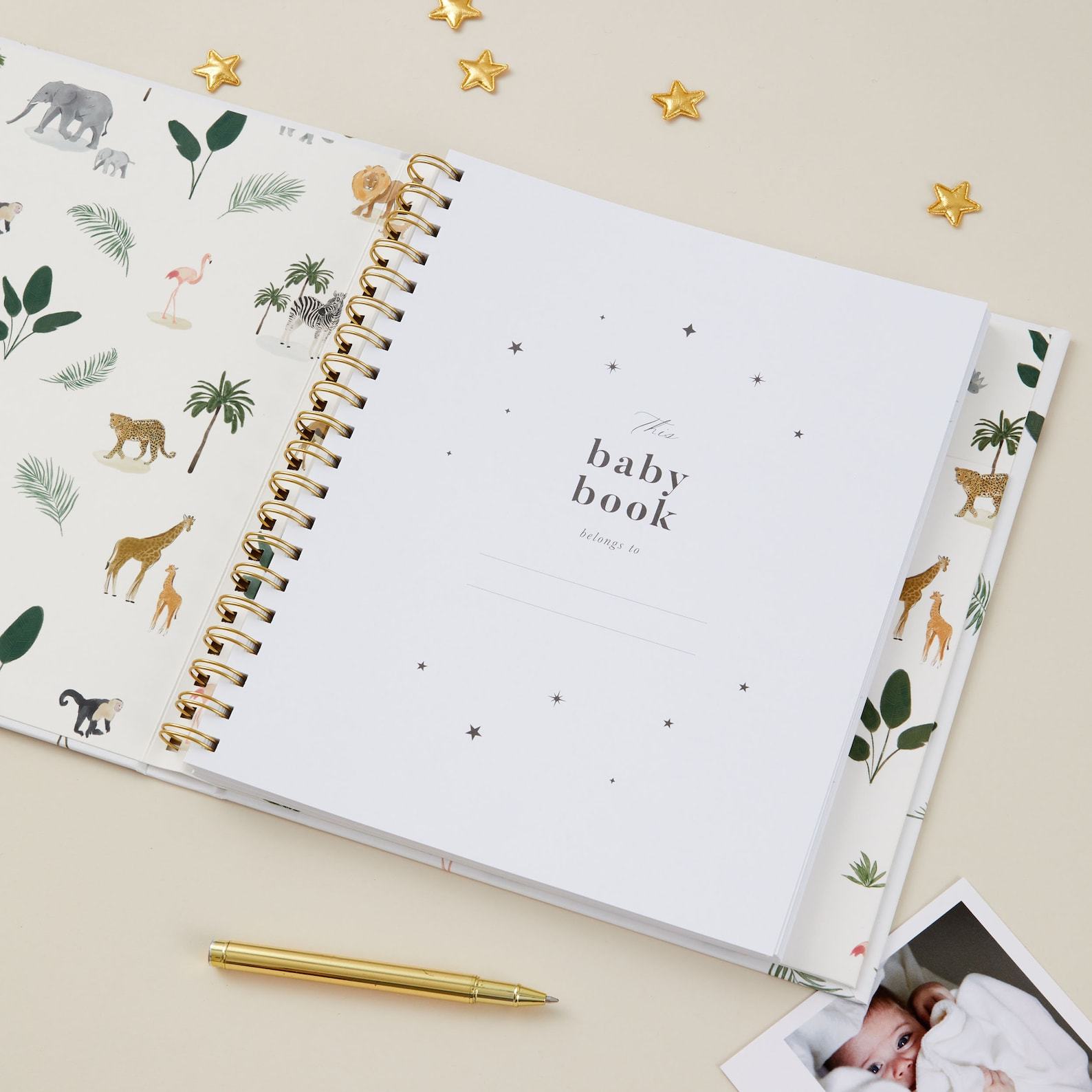 My Baby Book Capture Precious Memories in the Heart of the Jungle