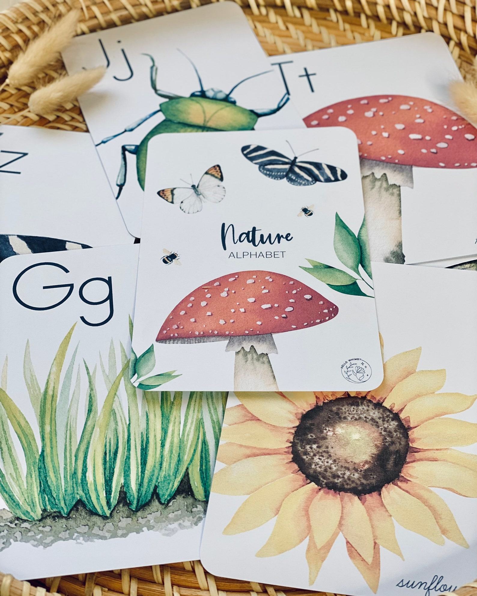 Nature’s ABCs Digital Flashcards for Nature-Loving Learners - Image 6