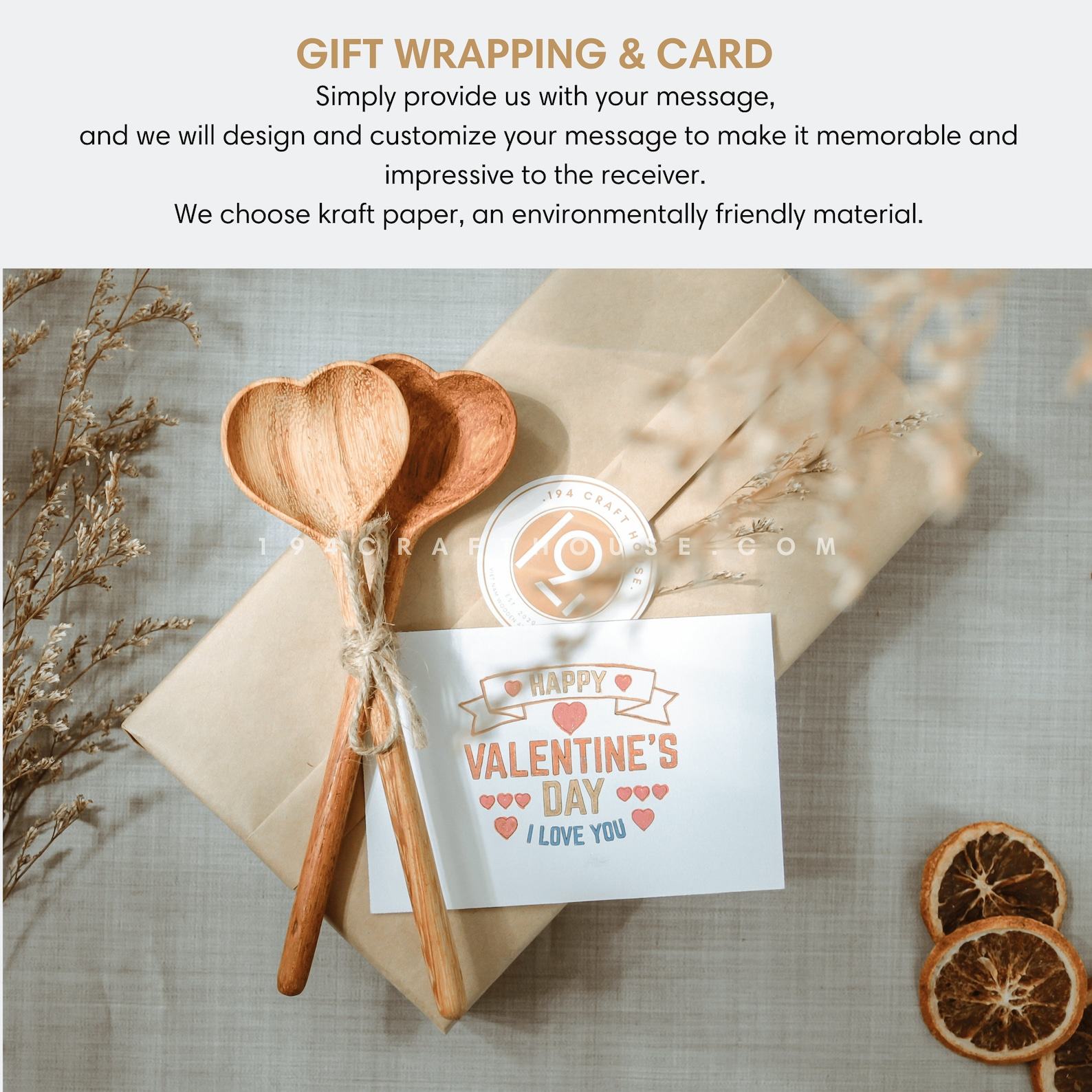 Nature’s Embrace Handcrafted Wooden Leaf Spoon, A Item from the Heart