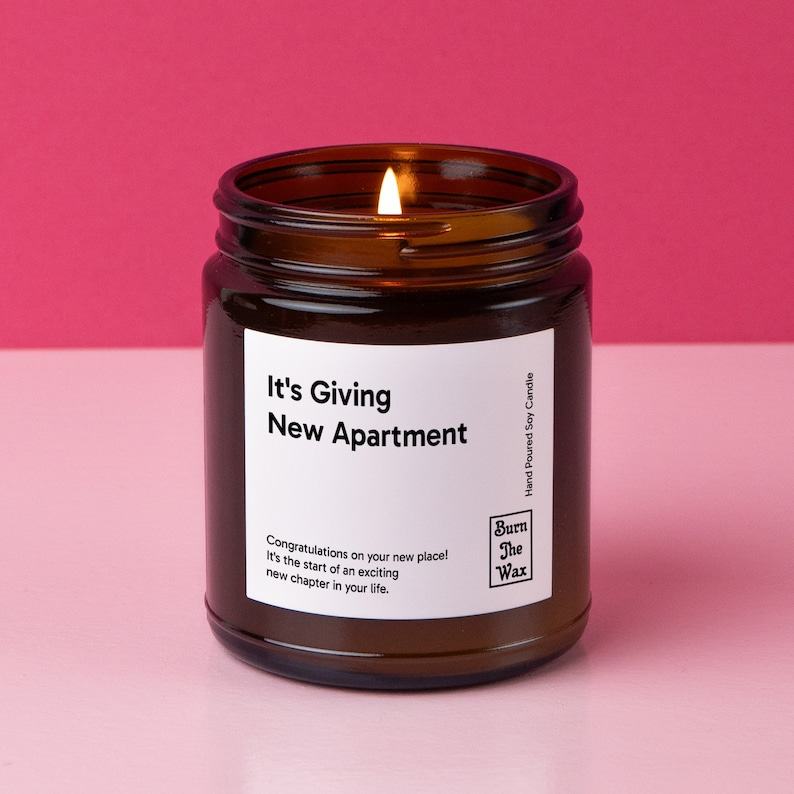New Apartment Vibes Soy Candle for Fresh Starts and Cozy Homes