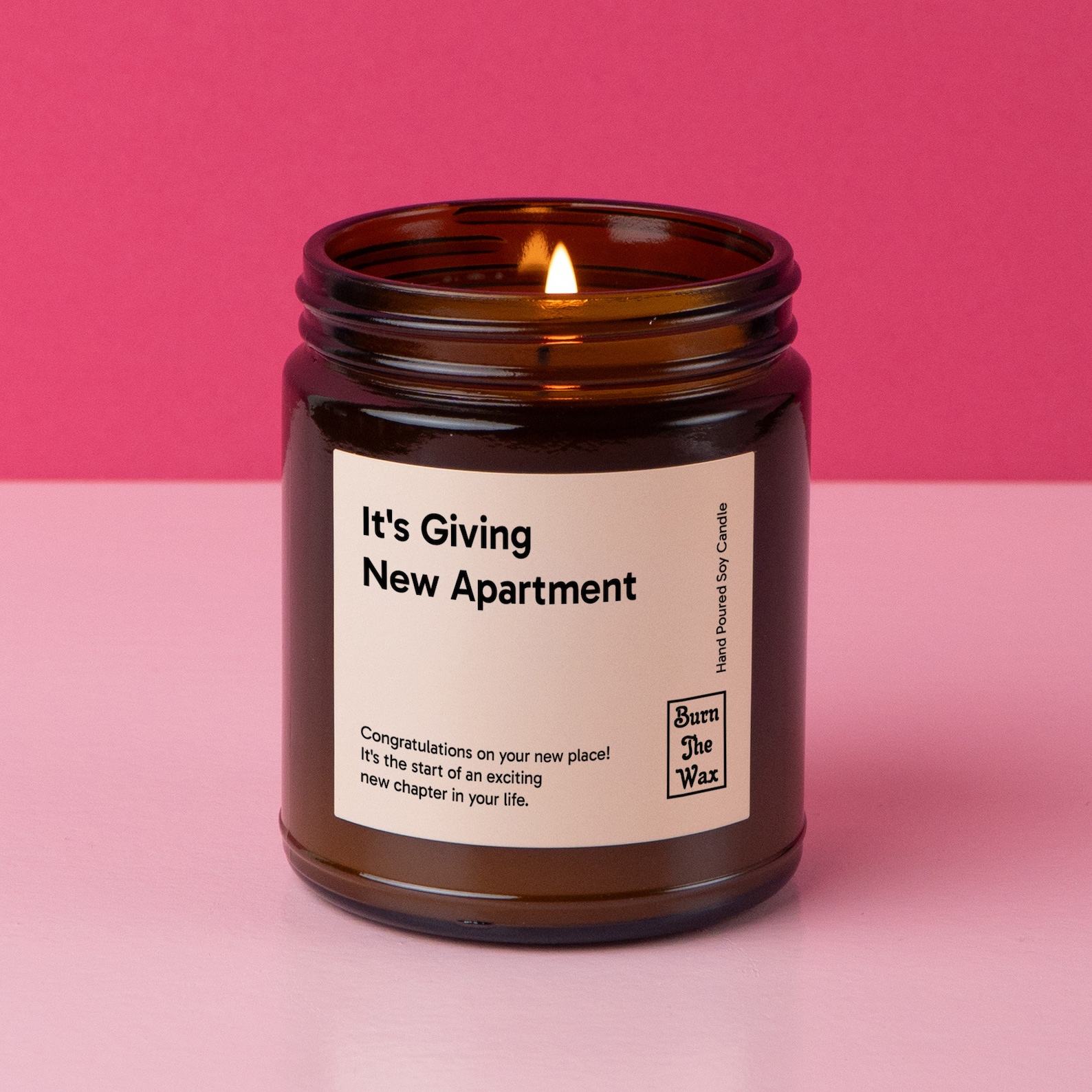 New Apartment Vibes Soy Candle for Fresh Starts and Cozy Homes