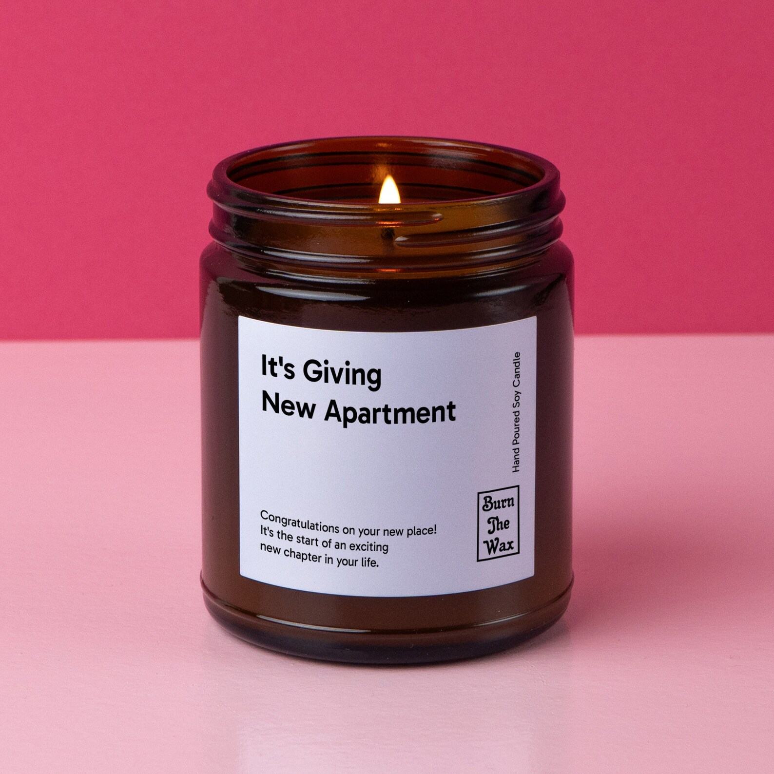 New Apartment Vibes Soy Candle for Fresh Starts and Cozy Homes