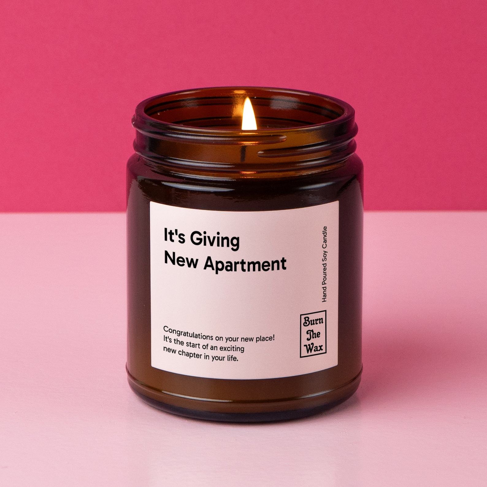 New Apartment Vibes Soy Candle for Fresh Starts and Cozy Homes