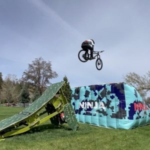 Ninja MTB BMX Airbag Lander PRO Elevate Your Riding with Unmatched Protection