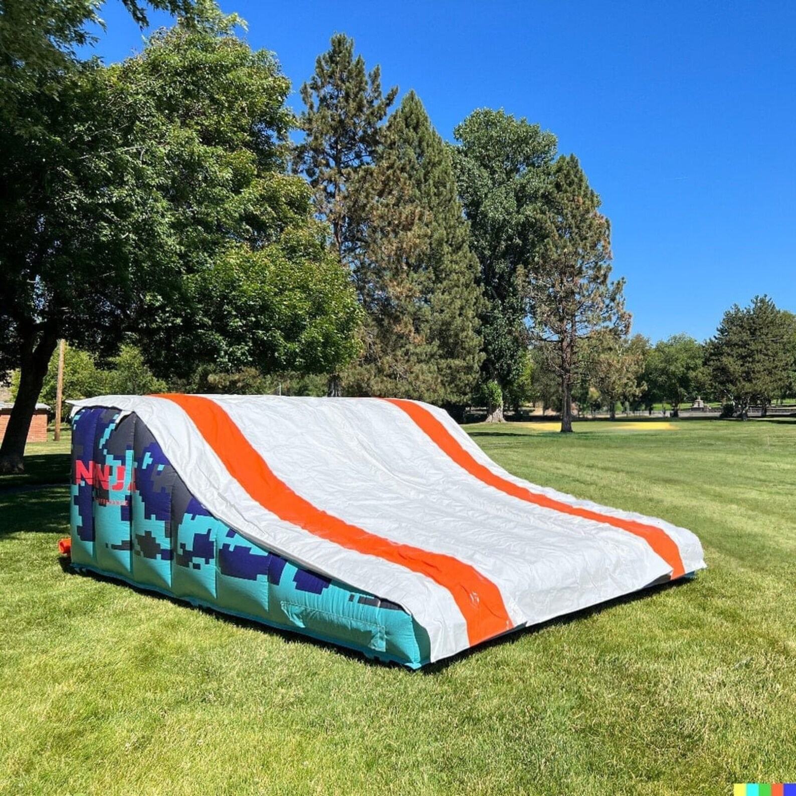 Ninja MTB BMX Airbag Lander PRO Elevate Your Riding with Unmatched Protection