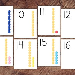 Number Cards 1-20 Learn to Count with Fun and Engaging Educational Flashcards