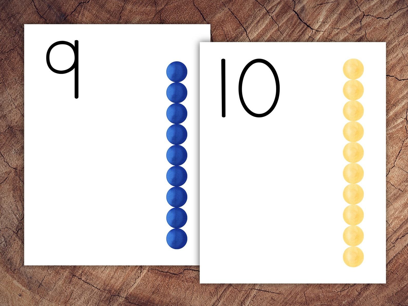 Number Posters 1-20 Vibrant and Educational Wall Art for Early Learners - Image 6