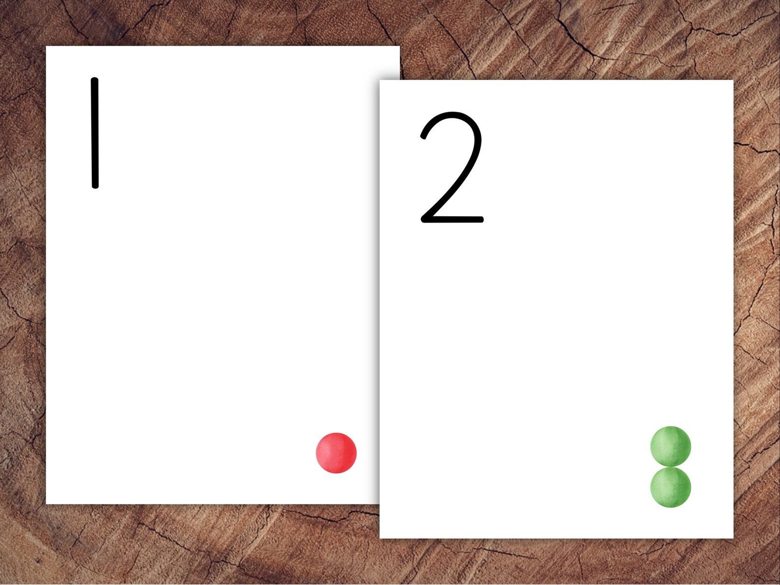 Number Posters 1-20 Vibrant and Educational Wall Art for Early Learners - Image 2