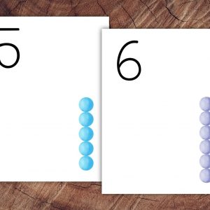 Number Posters 1-20 Vibrant and Educational Wall Art for Early Learners