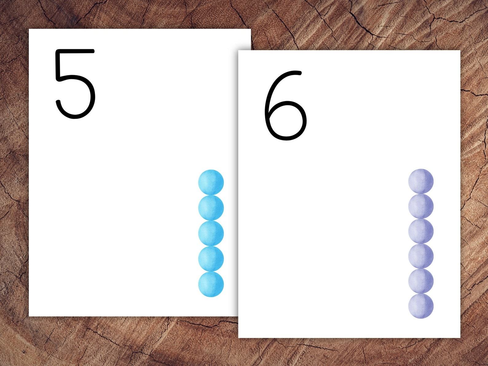 Number Posters 1-20 Vibrant and Educational Wall Art for Early Learners - Image 4