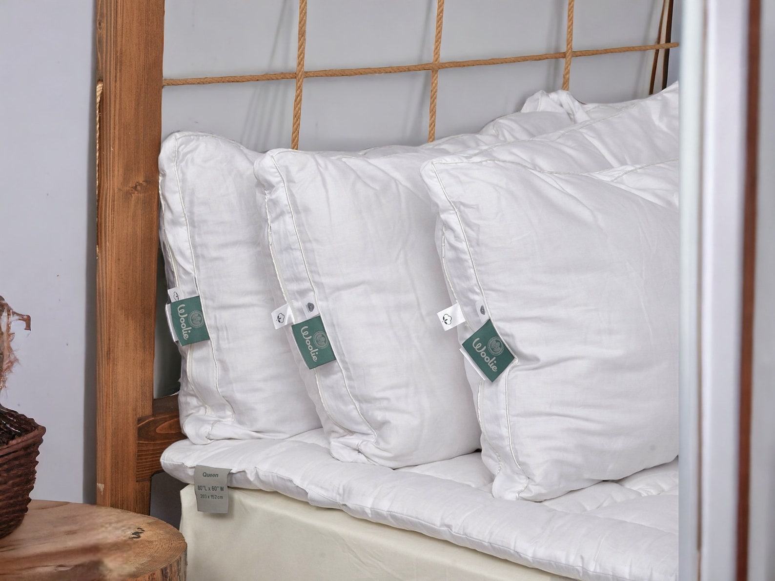 Organic Alpaca Wool Pillow Nature’s Comfort for Restful Sleep and Neck Relief - Image 4