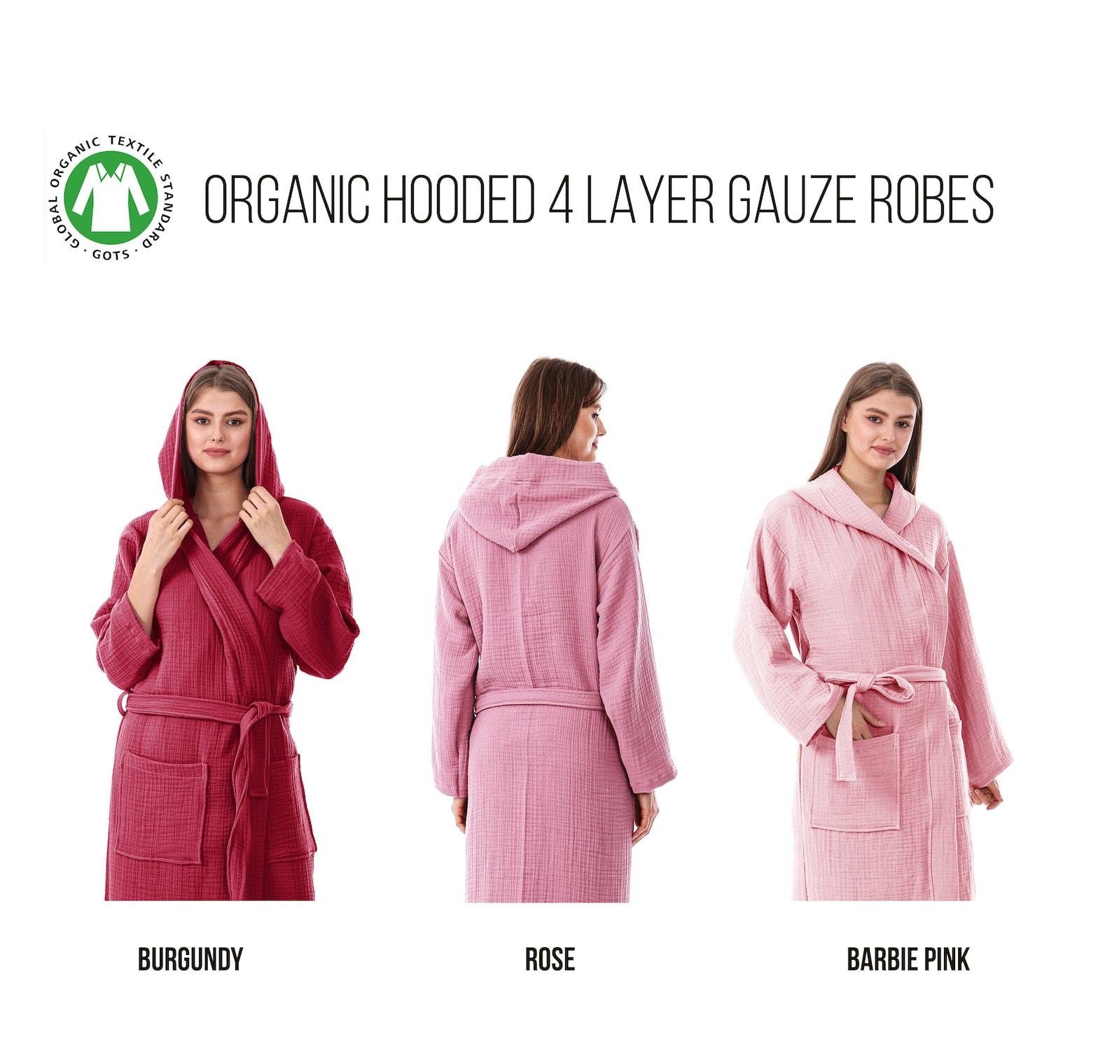 Organic Bliss Luxurious 4-Layer Gauze Robe for Unparalleled Comfort - Image 6