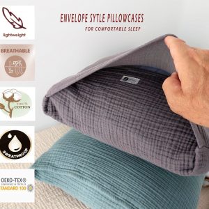 Organic Cotton Gauze Blanket Oversized, Custom-Sized, and Ultra-Soft for Ultimate Comfort
