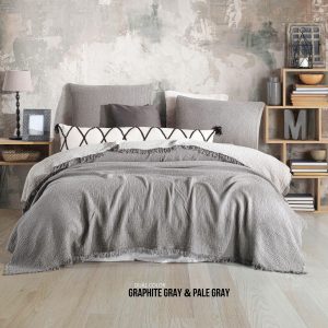 Organic Cotton Muslin Bedcover Soft, Breathable, and OEKO-TEX Certified