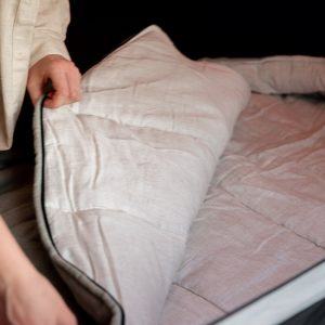 Organic Hemp Linen Sleeping Bag Eco-Friendly Comfort for Restful Nights