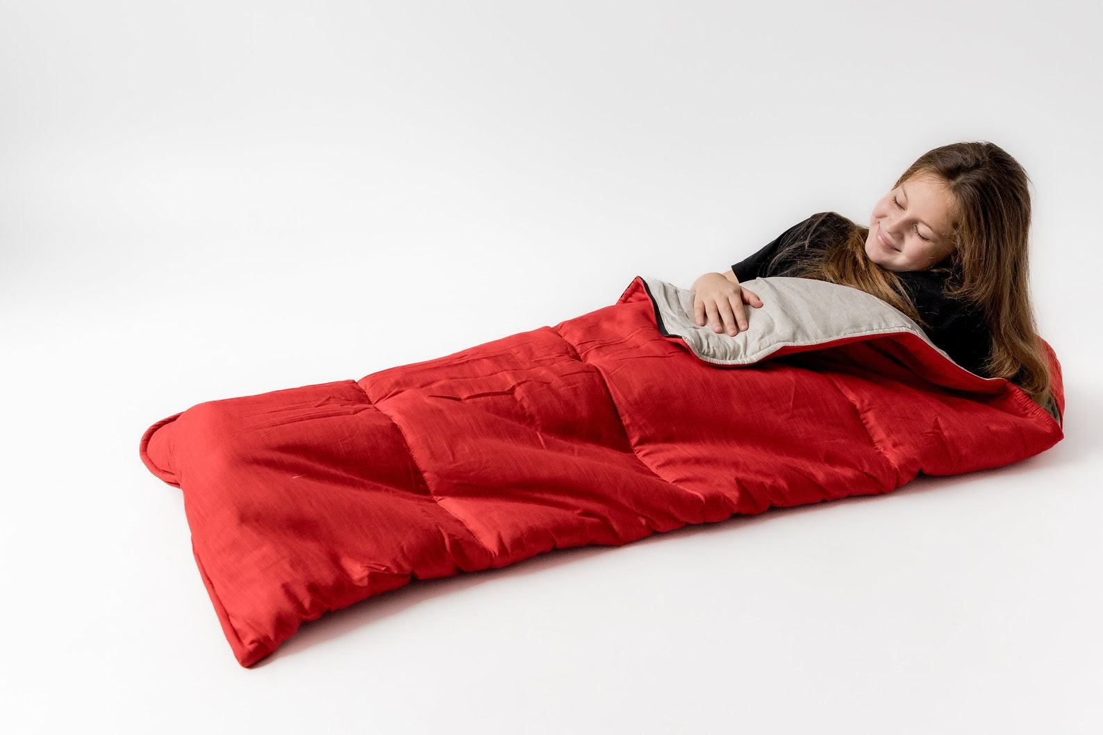 Organic Hemp Linen Sleeping Bag Nature’s Embrace for Restful Nights - Image 2