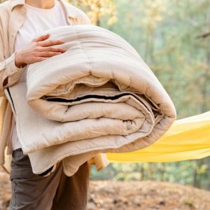 Organic Hemp Sleeping Bag Sustainable Comfort for Restful Nights
