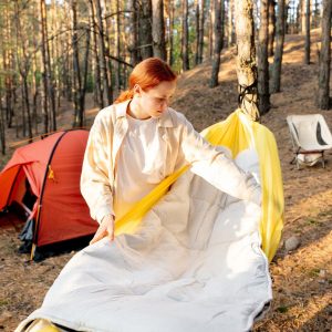 Organic Hemp Sleeping Bag Sustainable Comfort for Restful Nights