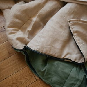 Organic HEMP Sleeping Bag Sustainable Comfort for Restful Nights