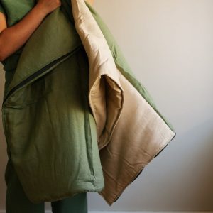 Organic HEMP Sleeping Bag Sustainable Comfort for Restful Nights