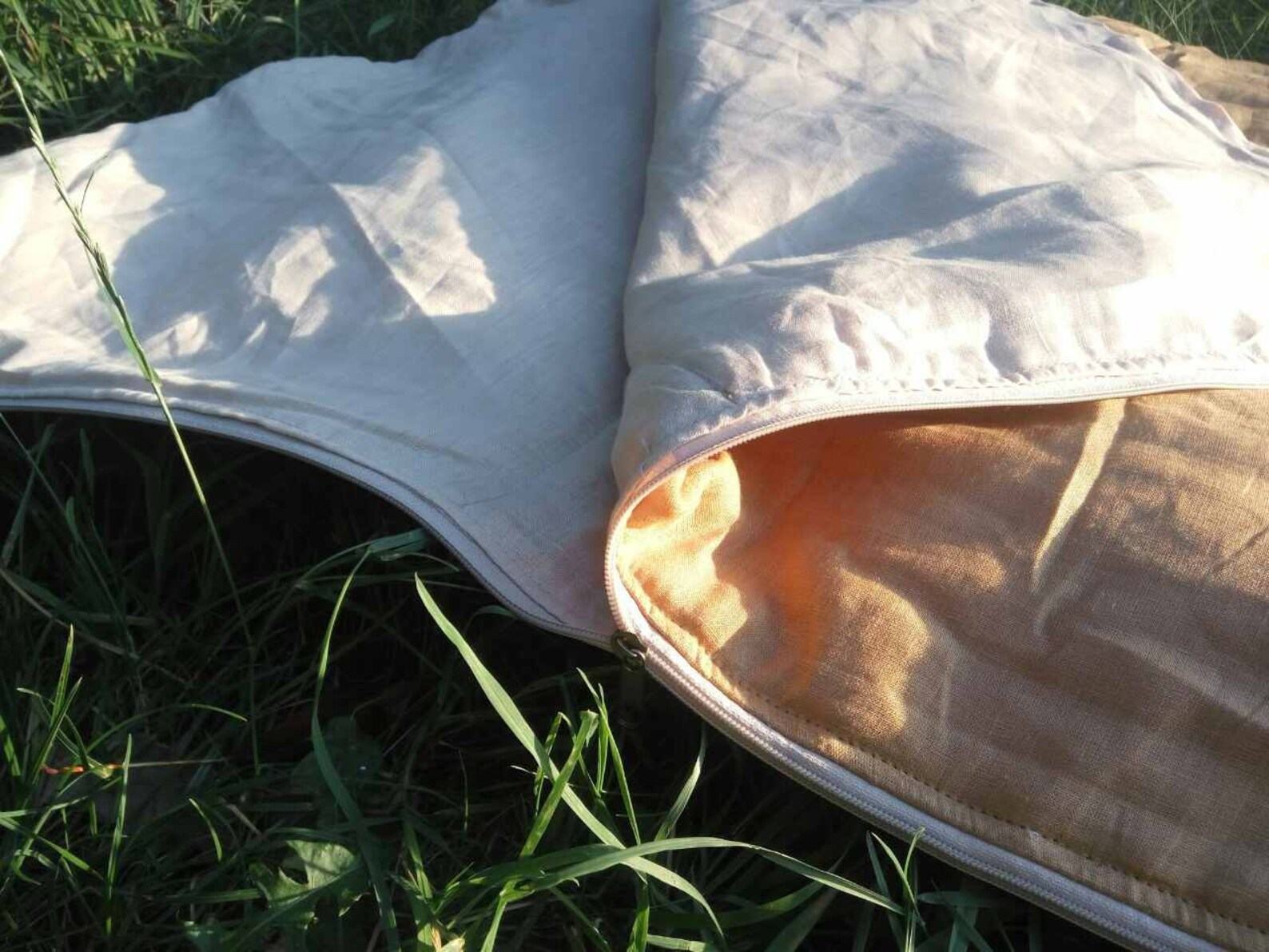 Organic Hemp Sleeping Bag Sustainable Slumber in Nature’s Embrace - Image 5