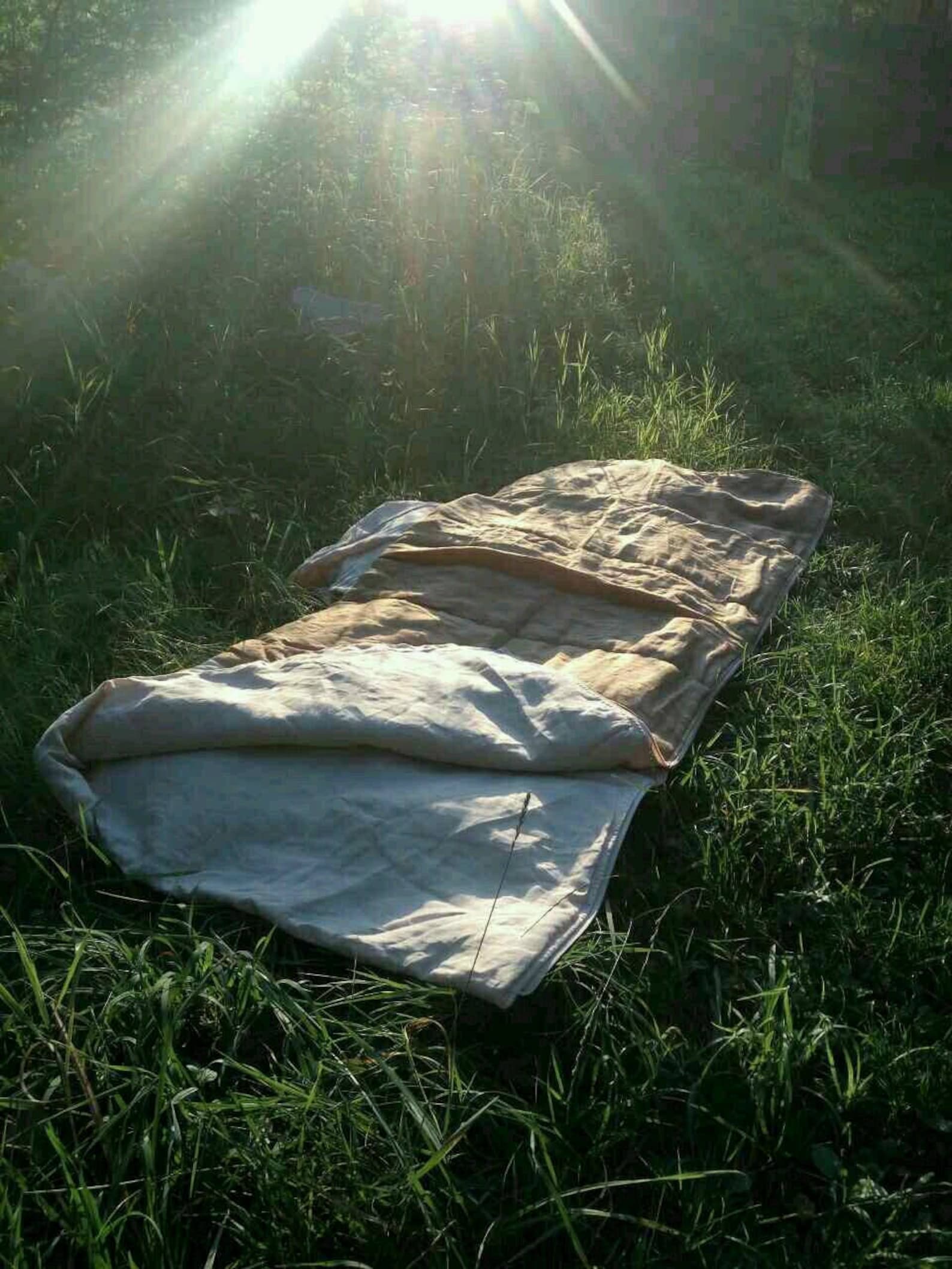 Organic Hemp Sleeping Bag Sustainable Slumber in Nature’s Embrace - Image 2