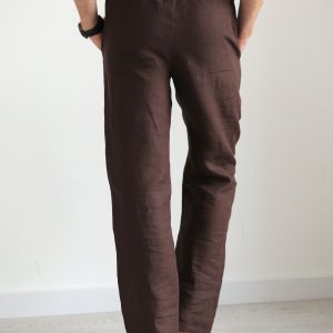 Organic Linen Lounge Pants Sustainable Comfort for Men