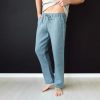Organic Linen Lounge Pants Sustainable Comfort for Men